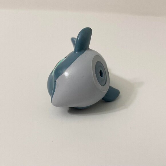 Littlest Pet Shop 1603 Blue Dolphin Pink Flower Whale Fish LPS - Picture 9 of 12